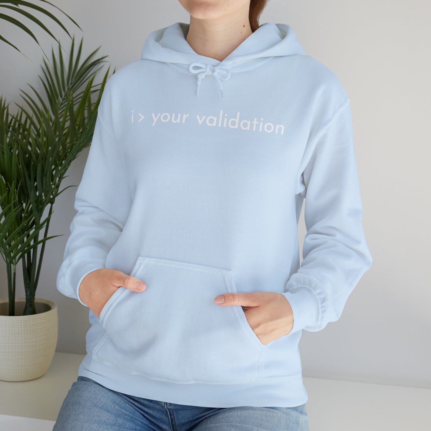 Greater Than Validation - Hooded Sweatshirt