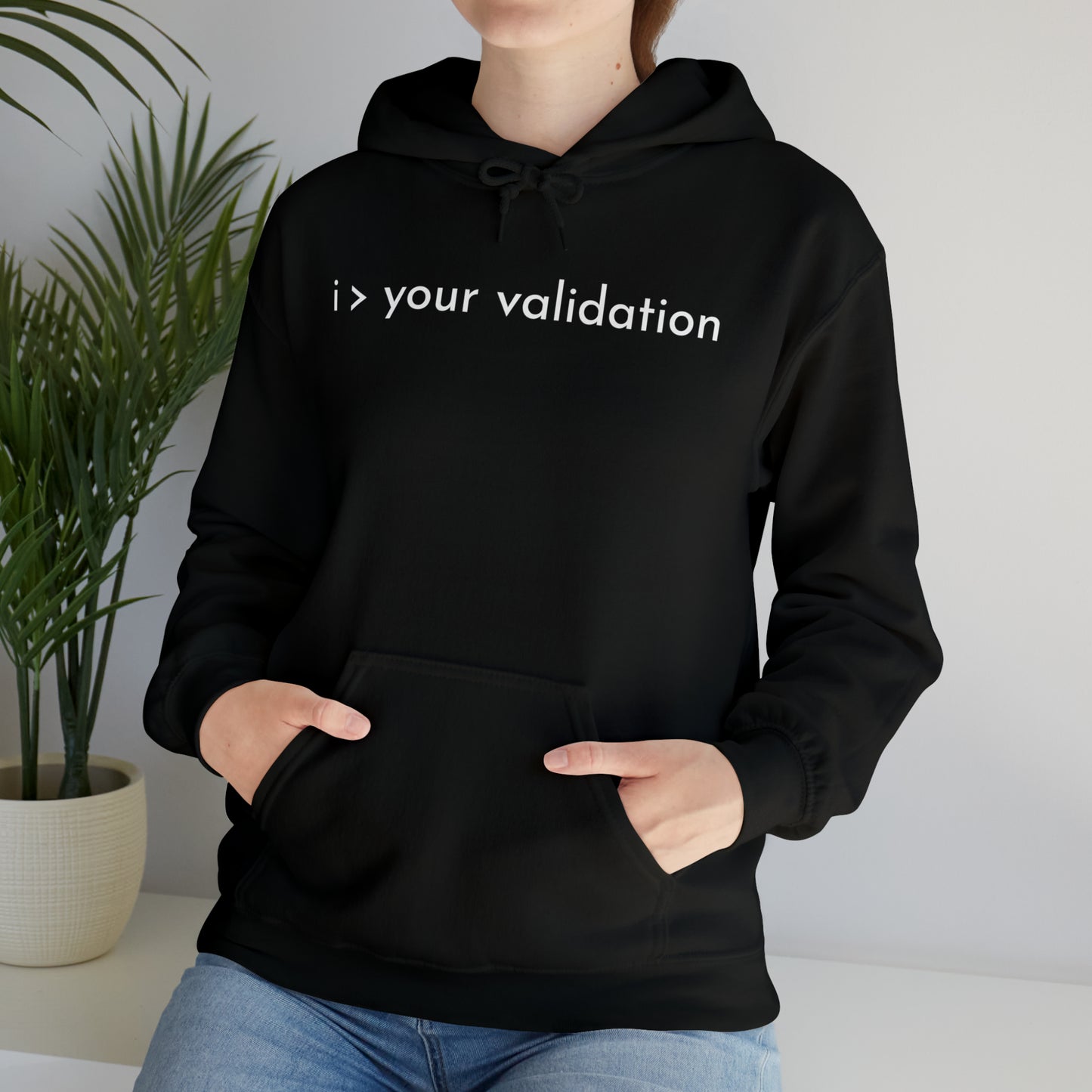 Greater Than Validation - Hooded Sweatshirt