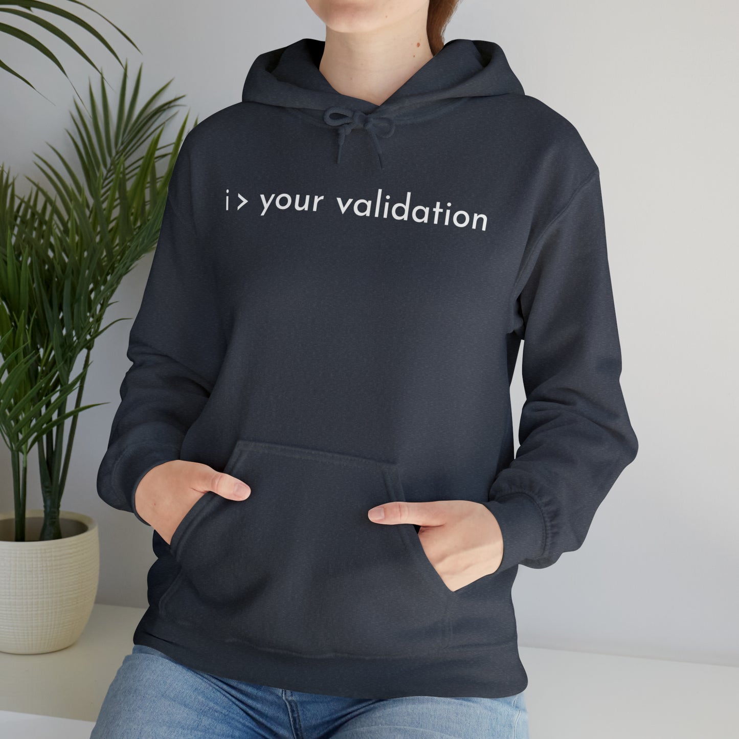 Greater Than Validation - Hooded Sweatshirt