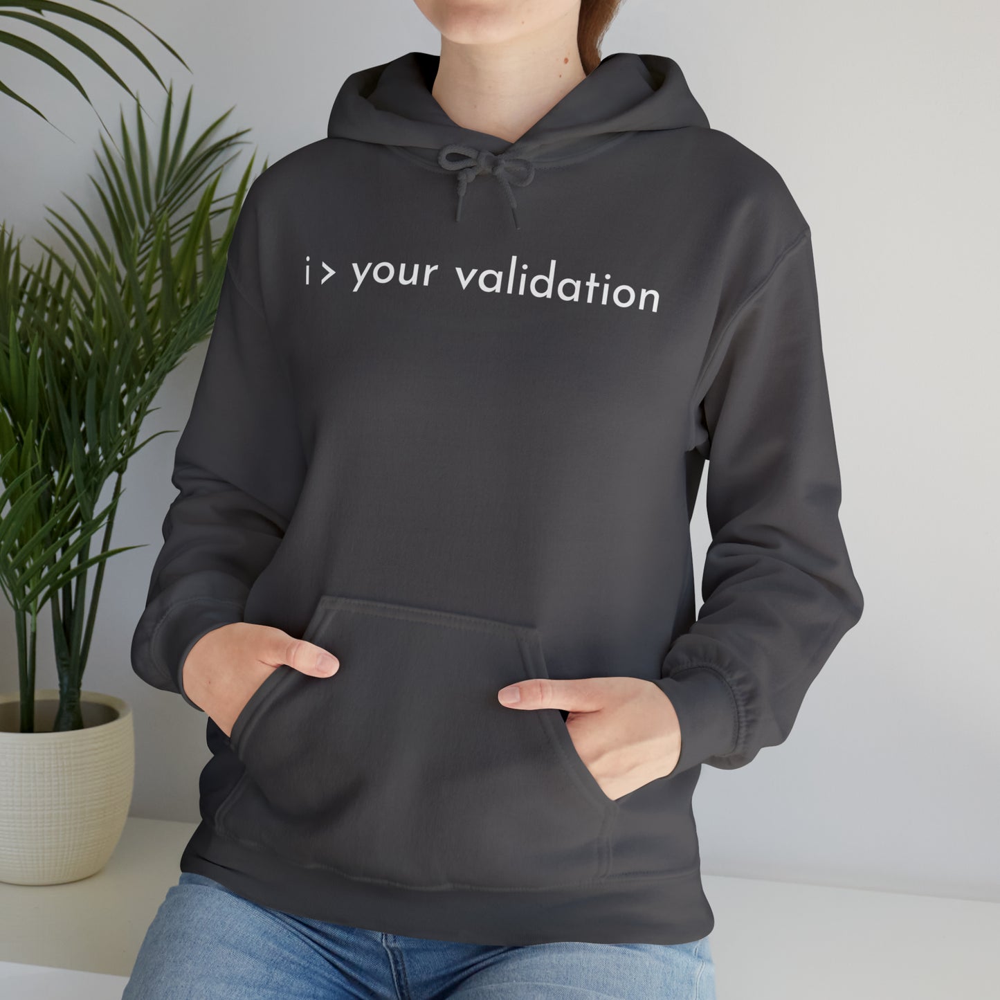 Greater Than Validation - Hooded Sweatshirt