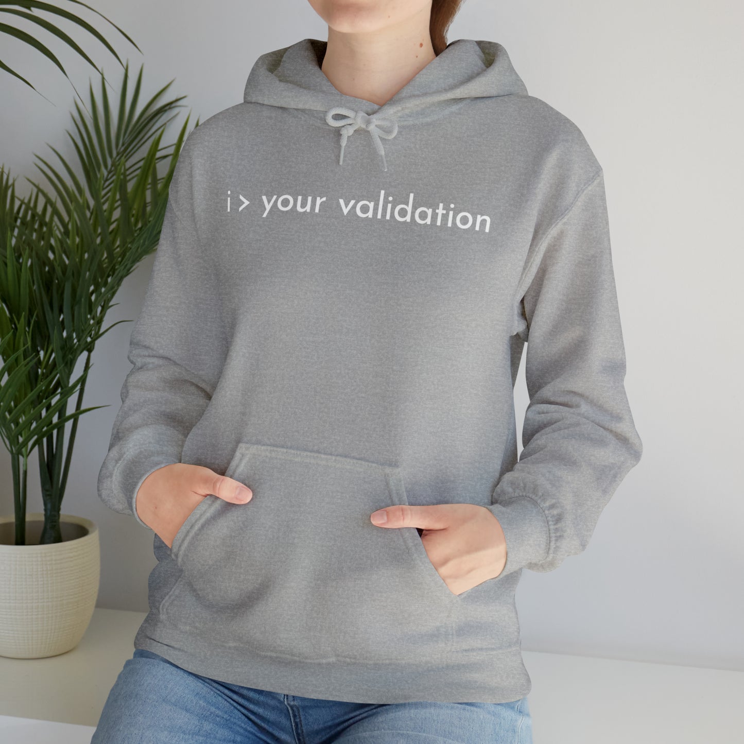 Greater Than Validation - Hooded Sweatshirt