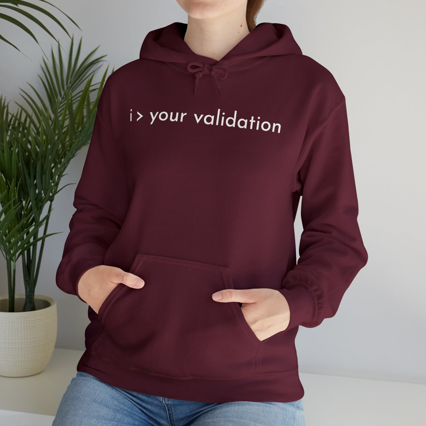 Greater Than Validation - Hooded Sweatshirt