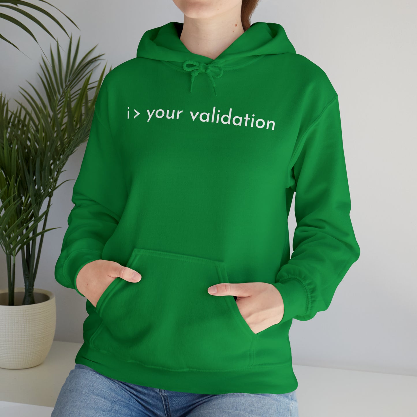 Greater Than Validation - Hooded Sweatshirt